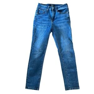 Monkey Ride Jeans Women’s Size 5/27 Skinny Mid Rise Blue Denim Stretch Basic